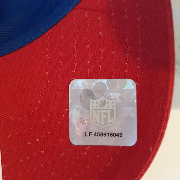 NFL Team Apparel New York Giants Reebok Adjustable Back - Picture 4 of 8